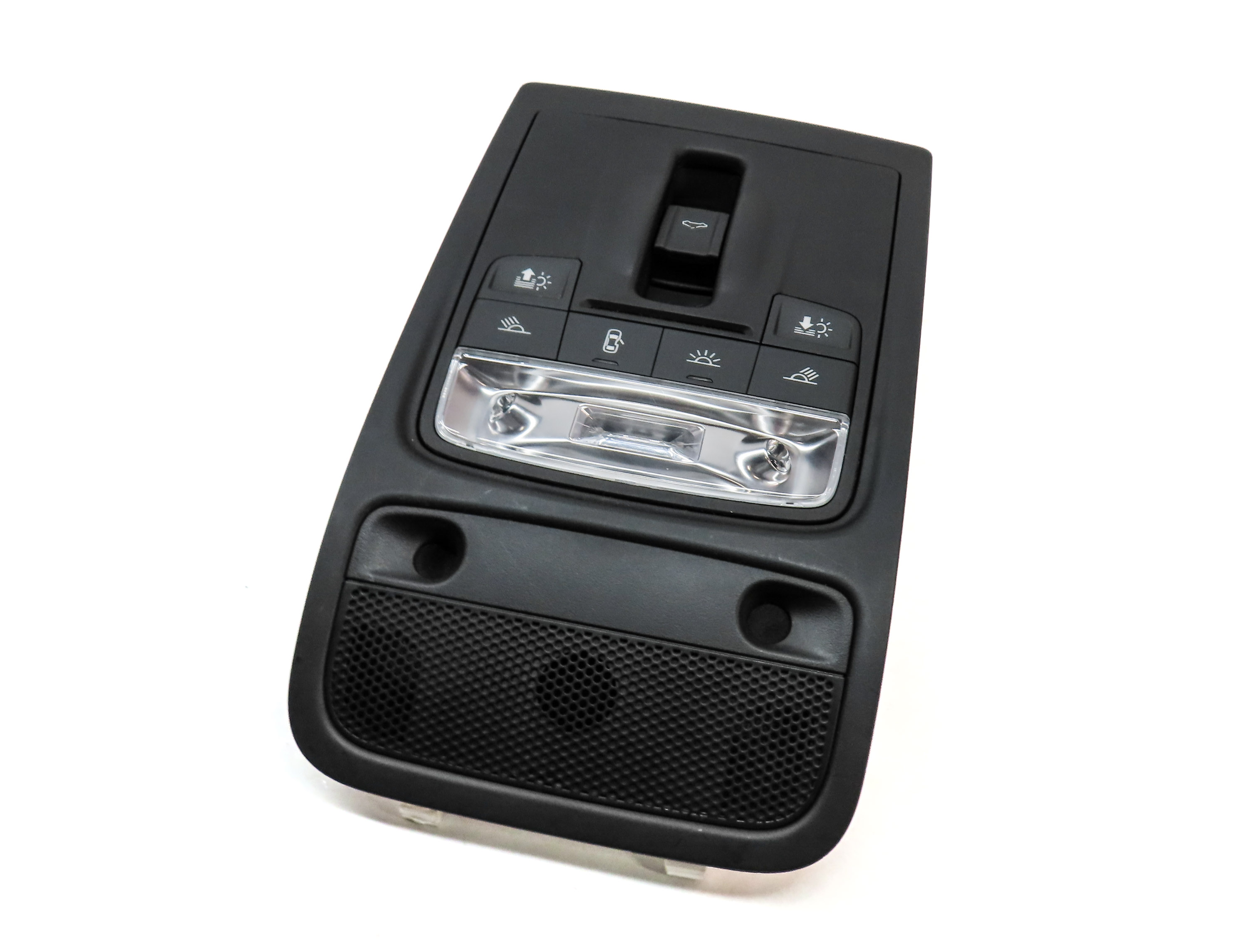 2018 AUDI Q3 (8U) FRONT OVERHEAD DOME LIGHT LAMP w/SUNROOF SWITCHES (BLACK) — exact item pictured